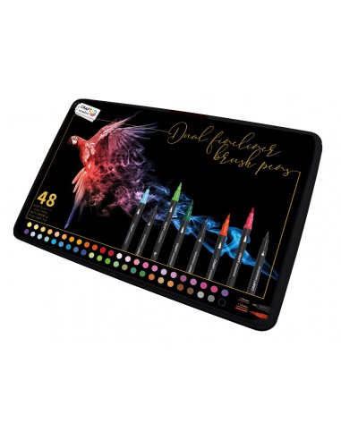 Penseltuscher, dobbeltspidset - 48...