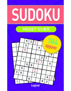Sudoku - Meget svær