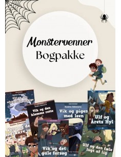 Monstervenner Bogpakke
