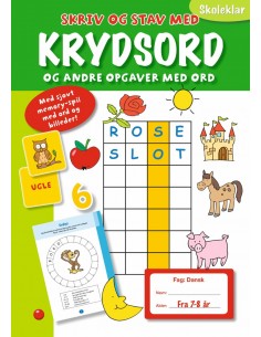 Skriv og stav med krydsord