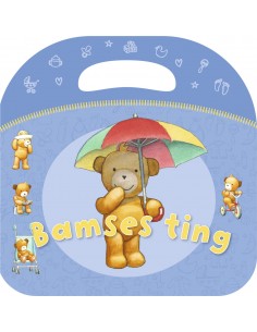 Papbog m. håndtag: Bamses ting