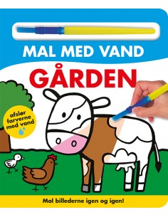 Mal med vand - Gården...