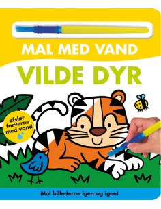 Mal med vand - Vilde dyr...