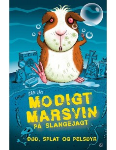 Modigt marsvin på slangejagt