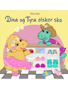 Dina og Tyra elsker sko