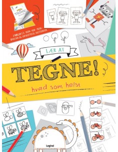 Lær at tegne - inkl. tegneblok