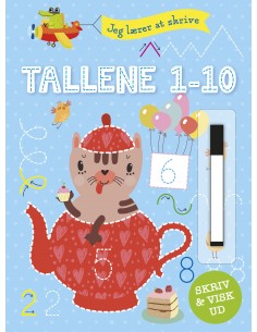 Jeg lærer at skrive tallene...