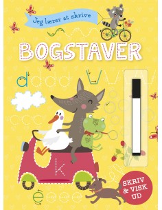 Jeg lærer at skrive bogstaver