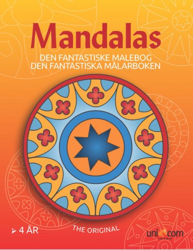 Den Fantastiske Malebog med Mandalas...