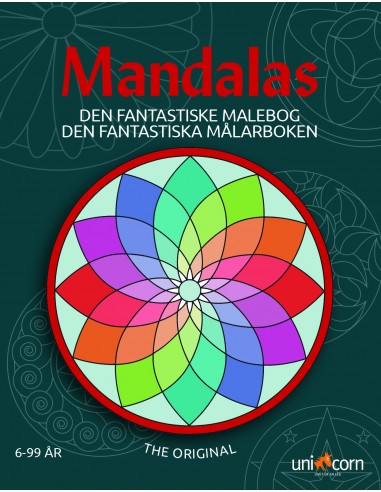 Den Fantastiske Malebog med Mandalas...