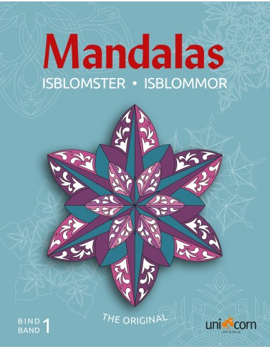 Mandalas med Isblomster Bind 1