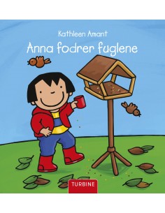 Anna fodrer fuglene