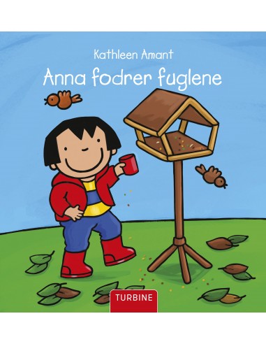 Anna fodrer fuglene