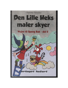 Den Lille Heks maler skyer