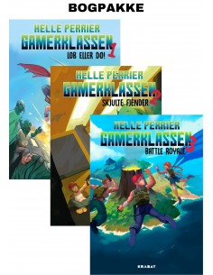 Bogpakke Gamerklassen trilogi