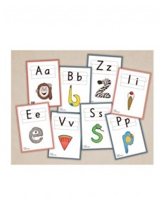 Læs sammen - Bogstavkort