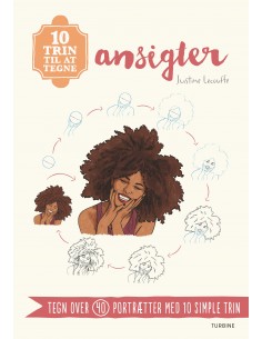 10 trin til at tegne ansigter