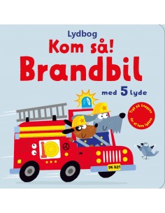 Kom så, brandbil! - med 5 lyde