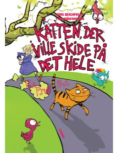 Katten, der ville skide på...