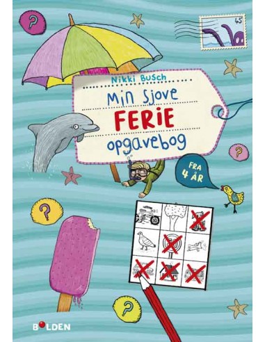 Min sjove ferie-opgavebog - fra 4 år