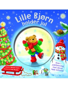 Lille bjørn holder jul