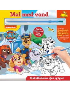 Mal med vand - Paw Patrol...