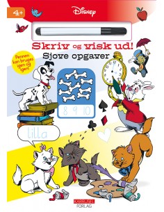 Disney - Skriv og visk ud -...
