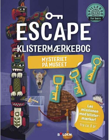 Escape Klistermærkebog: Mysteriet på...