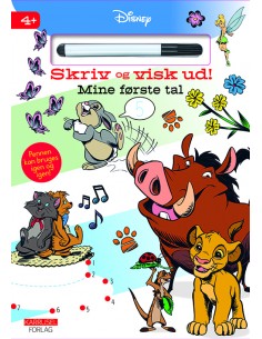Disney - Skriv og visk ud -...