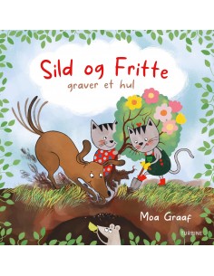 Sild og Fritte graver et hul