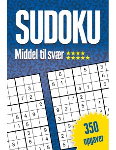 Sudoku - middel til svær