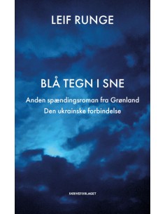 Blå tegn i sne