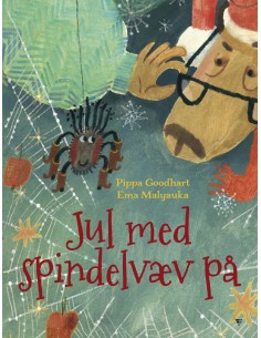 Jul med spindelvæv på