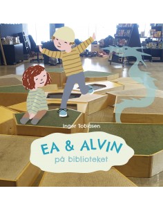Ea og Alvin på biblioteket