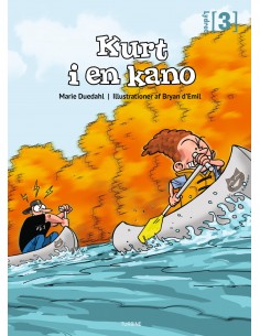 Kurt i en kano