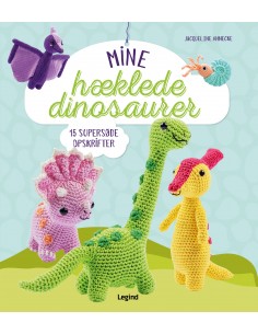 Mine hæklede dinosaurer