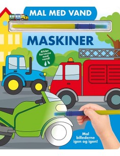 Mal med vand - Maskiner