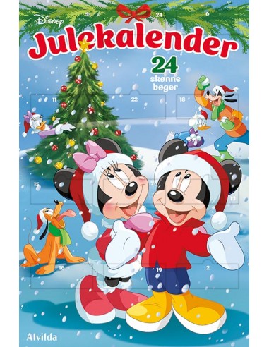 Disney julekalender - med 24 billedbøger