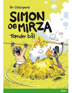 Simon og Mirza tænder bål,...