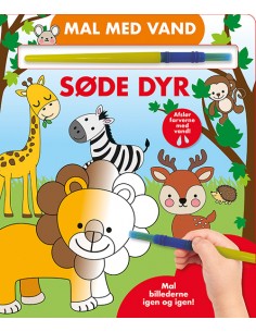 Mal med vand - Søde dyr...