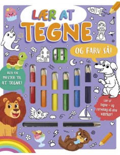 Lær at tegne - og farv så!