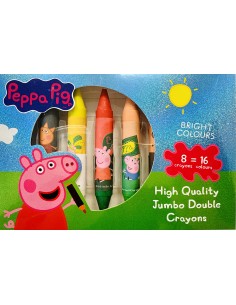 Dobbelte jumbo voksfarver...