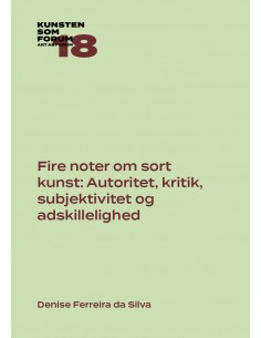 Fire noter om sort kunst:...