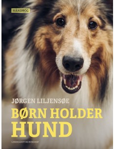 Børn holder hund