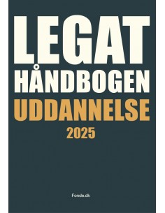 Legathåndbogen uddannelse 2025
