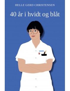 40 år i hvidt og blåt