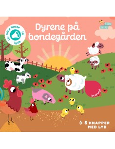 Pegebog med lyd - Dyrene på...