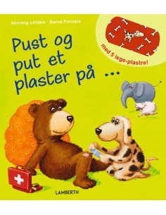 Pust og put et plaster på ...