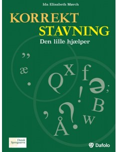 Korrekt stavning. Den lille...