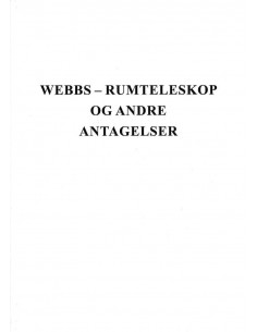 Webb-Rumteleskop og andre...
